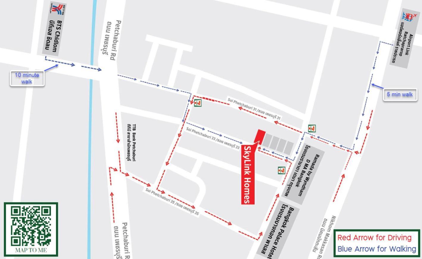 Skylink Homes Bangkok Luaran gambar